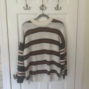 American Eagle Striped Sweater